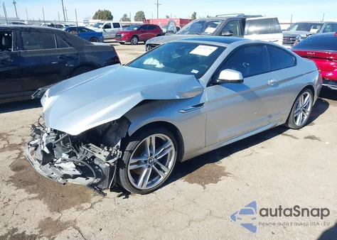 2014 BMW 650 I z USA, uszkodzony, nr VIN WBAYM9C57ED248195